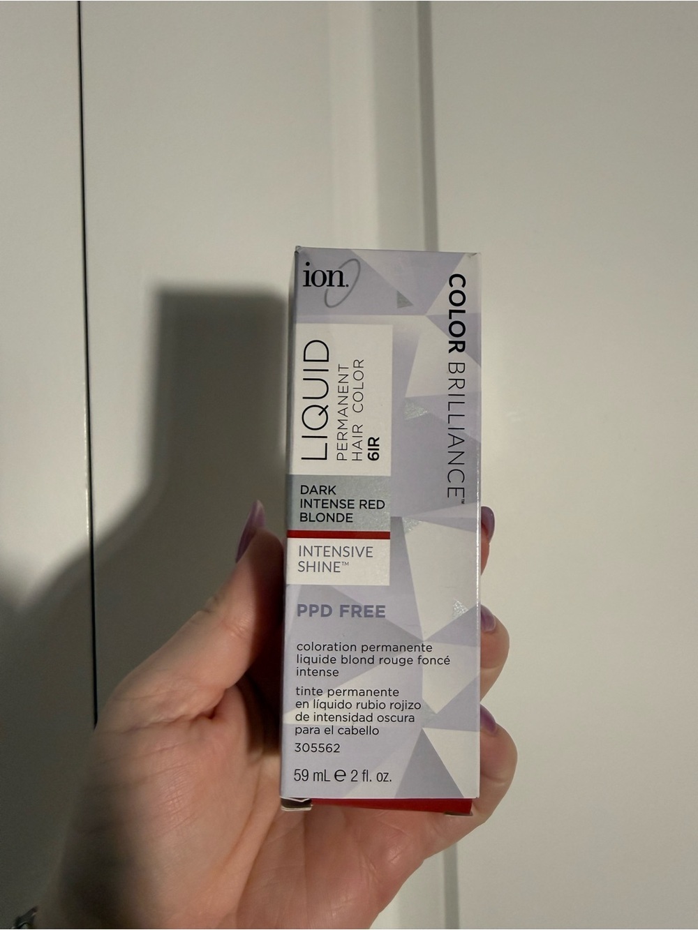 Color Brilliance Liquid Permanent Hair Color - Dark Intense Red Blonde (6IR)